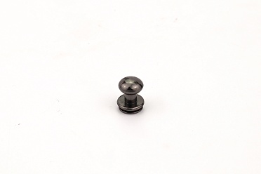 Кобурный винт 8 мм, цвет черный никель, 6 шт.