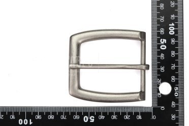Пряжка 40 мм, цвет матовый никель №07