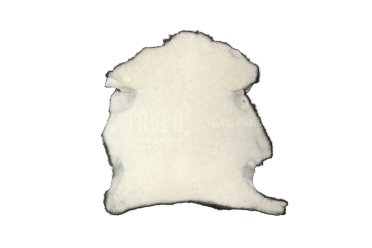 Дабл-фэйс, СИЛК, высота ворса 1.2 - 1.4 см, цвет черный-белый