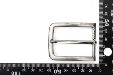 Пряжка 35 мм, цвет матовый никель