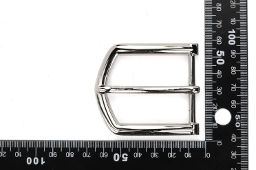 Пряжка 40 мм, цвет никель №09