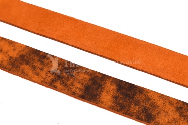 &quot;Шарк&quot; цвет оранжевый, под пряжку 40 мм, длина 120-140 см