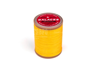 Нитки вощеные плетеные Galaces 1 мм, цвет желтый № S041
