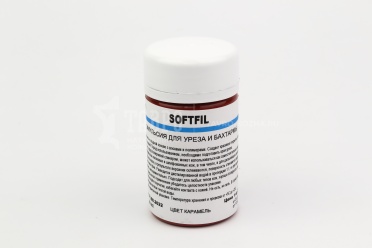 Softfil эмульсия для уреза и бахтармы, цвет карамель, 50мл.